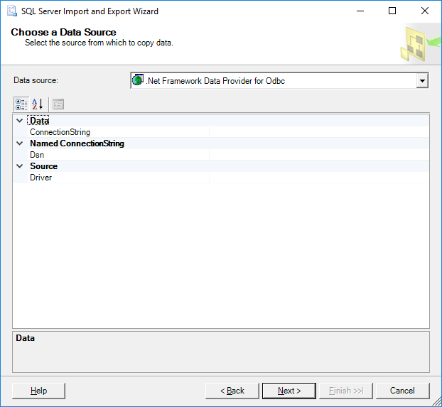 Choose a Data Source