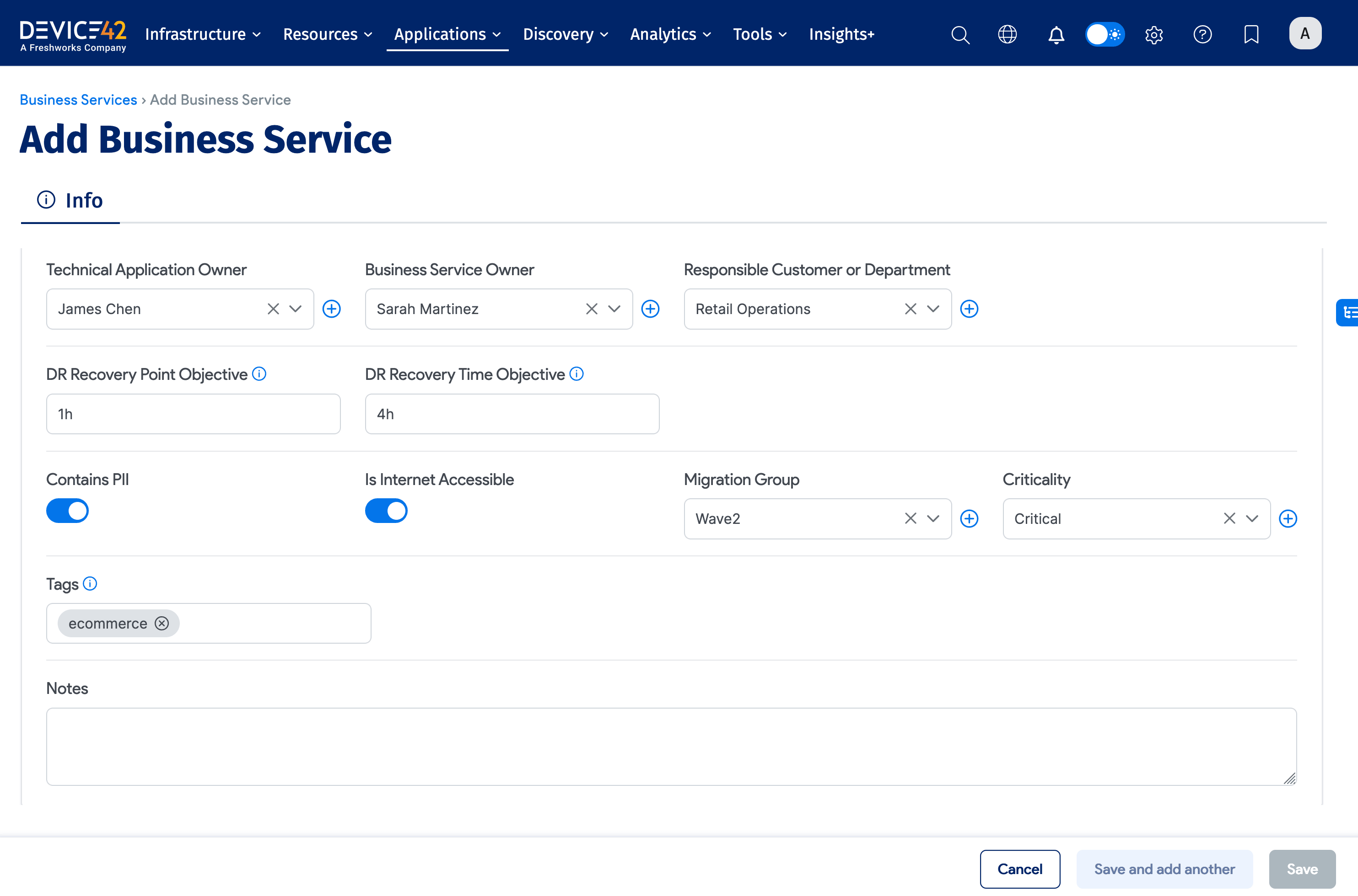Business Services Info