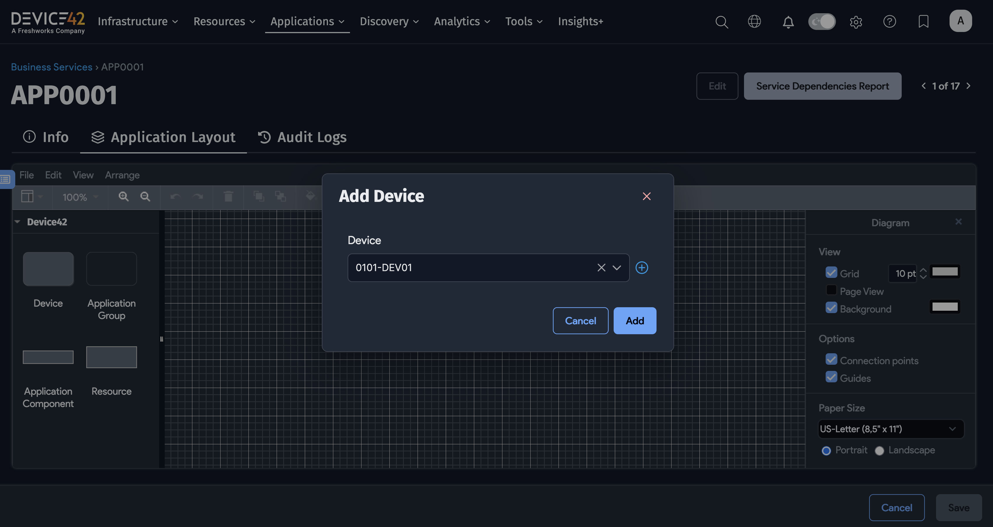 Business Service search