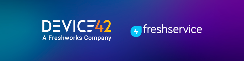 Device42 Freshservice logos