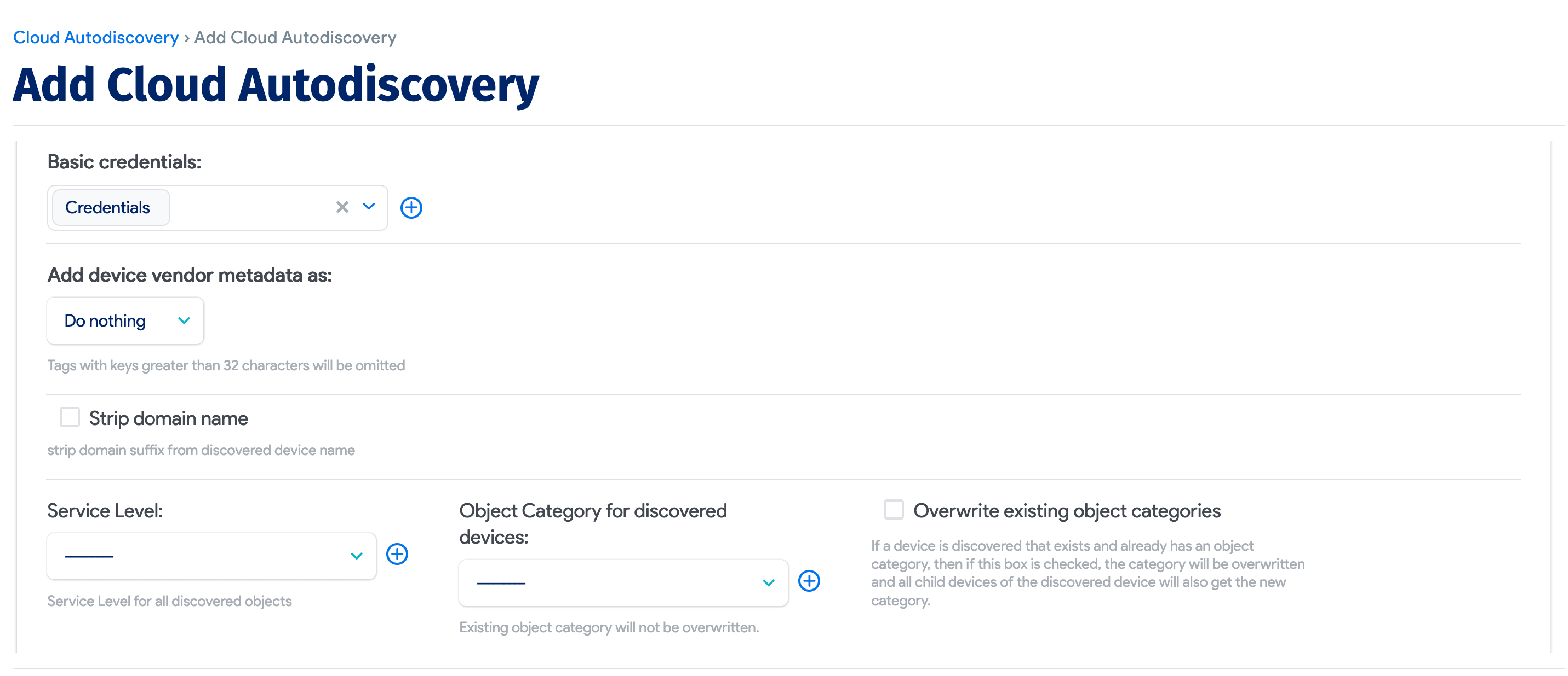 Jamf job metadata options