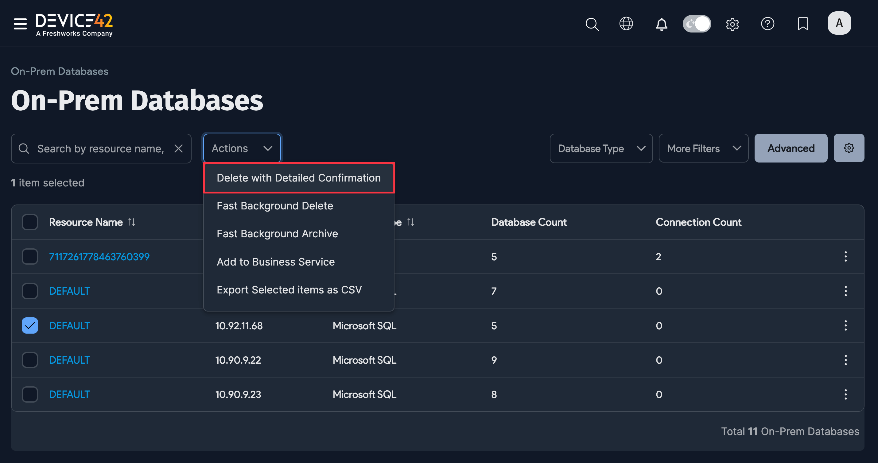Add to business application