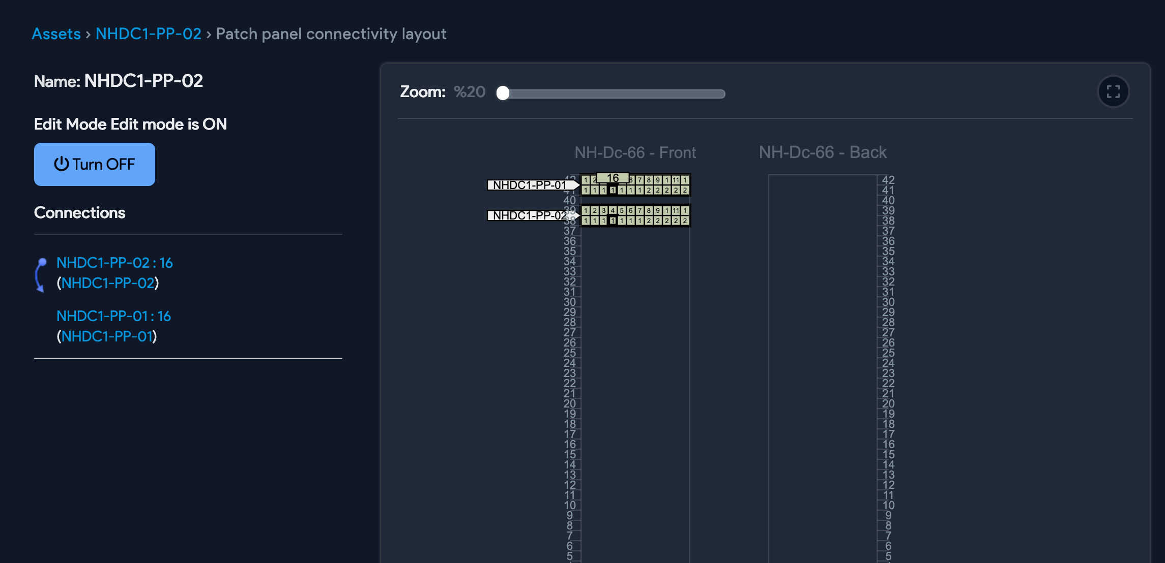 Creating connections with drag and drop