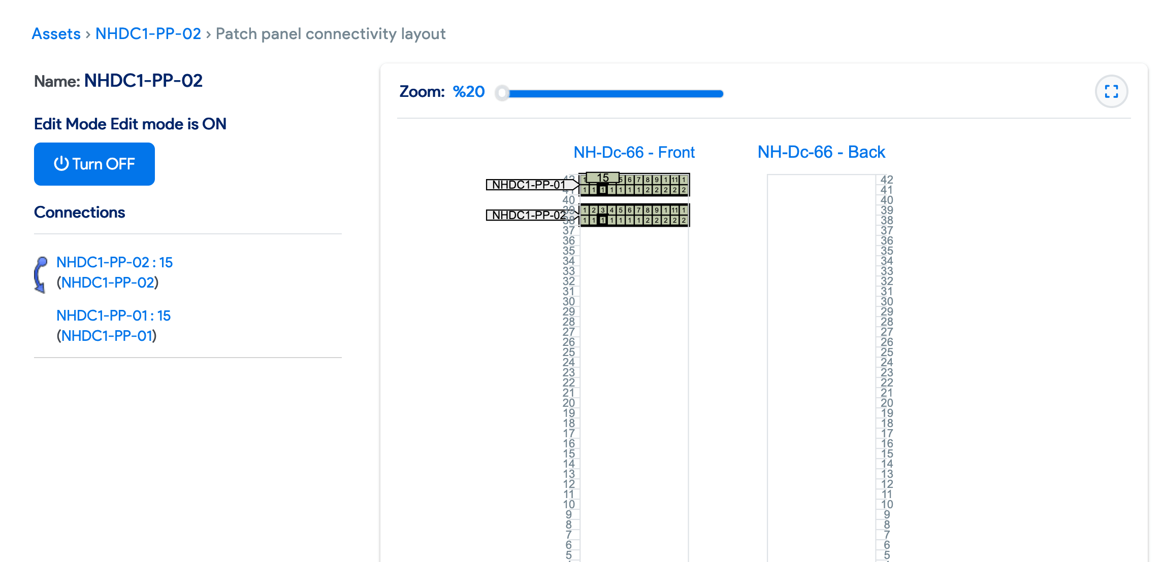 Creating connections with drag and drop