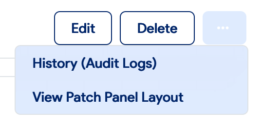 Patch panel layout