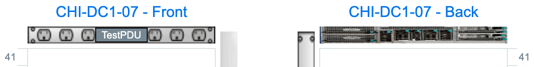 PDUs above or below the rack