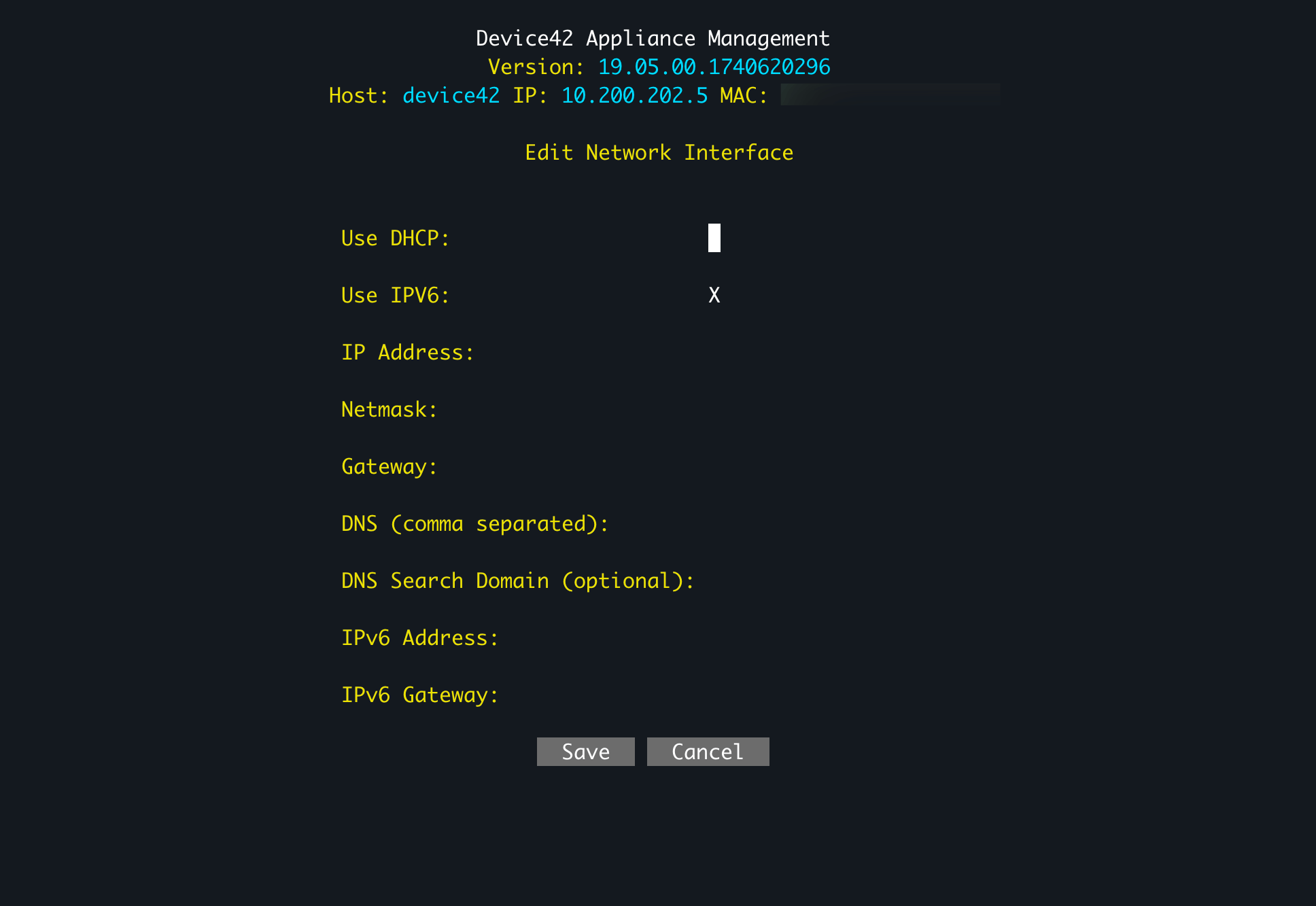 IP config options v19.05